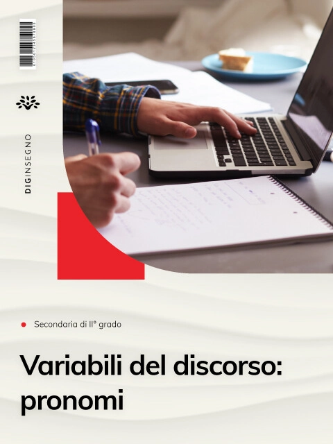 Cover LE PARTI VARIABILI DEL DISCORSO: PRONOMI