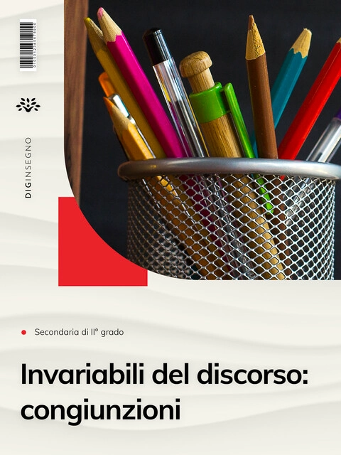 Cover LE PARTI INVARIABILI DEL DISCORSO: CONGIUNZIONI