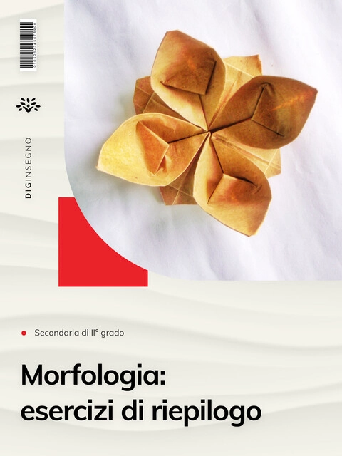 Cover MORFOLOGIA: ESERCIZI DI RIEPILOGO