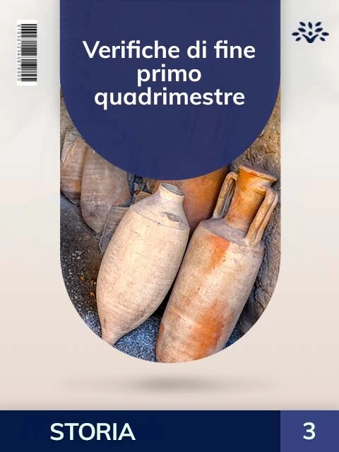 Cover VERIFICHE DI FINE PRIMO QUADRIMESTRE 