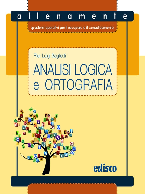 Cover Allenamente - Analisi logica e Ortografia, Vol. 2