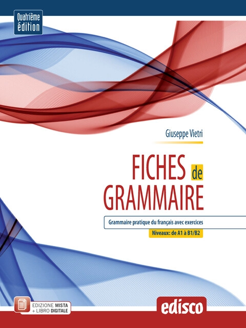 Cover Fiches de grammaire, Quarta edizione